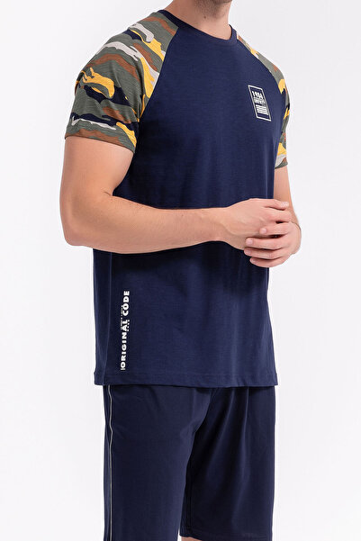 Rolypoly Ανδρικό κοστούμι βερμούδας Navy Blue