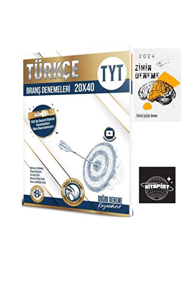 Karma Kitaplar BİLGİSARMAL TYT TÜRKÇE 20X40 BRANŞ DENEME-ZİHİNDENEME-İST193