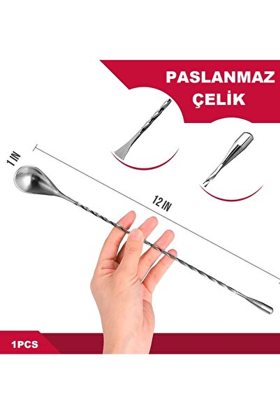 Genel Markalar Profesyonel Kokteyl Bar Kaşığı