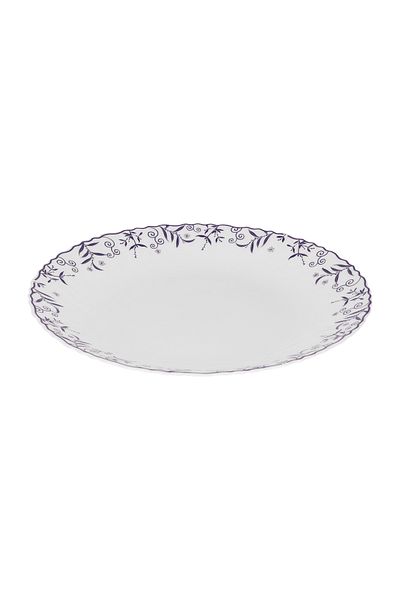 ROYALFORD 10.5" White Opalware Dinner Plate- RF12230