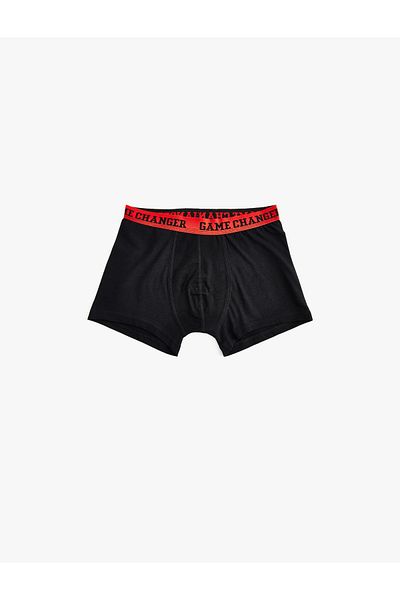 Koton Cotton 3-Piece Boxer Set with Elastic Waist
