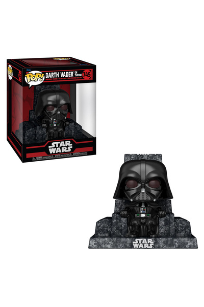 Funko Pop Deluxe Disney Star Wars Dark Side - Darth Vader On Throne No:745 Bobble-Head