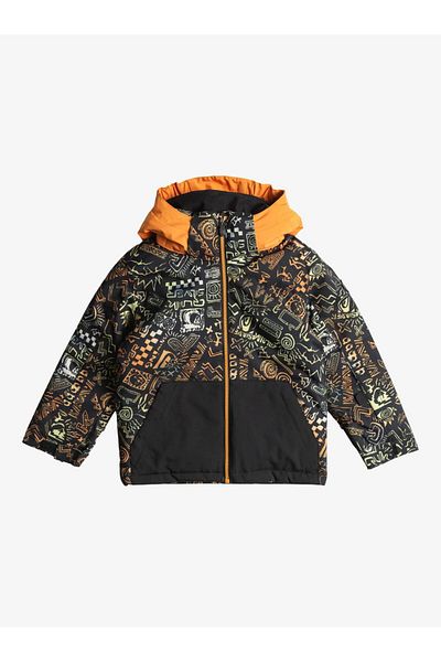 Quiksilver معطف التزلج/التزلج على الجليد للأطفال من عمر 2 إلى 7 سنوات من Little Mission-EQKTJ03024