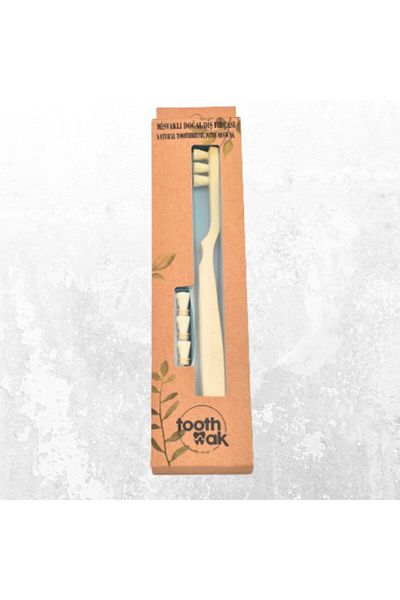 Toothwak Miswak Headed Toothbrush 3 Spare Heads