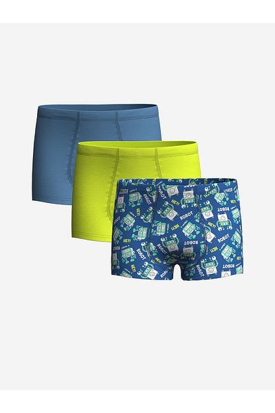 LC Waikiki Σετ 3 εμπριμέ μπόξερ για αγόρια