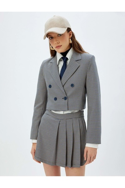 Koton Îmbrăcăminte pentru femei X Sima Tarkan - Mini cu talie standard plisat...