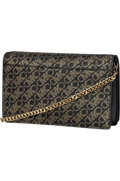 Michael Kors Handtasche Jet Set Medium Flap Chain Mk Sig