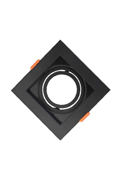 ACK Ah03-05001 Modüler Kare Spot Armatür Siyah Kasa