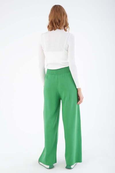 ALLDAY Green-Legged Knitwear Trousers