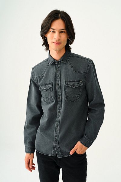 Loft Slim Fit Men's Shirt U.Sleeve Lf 2035731