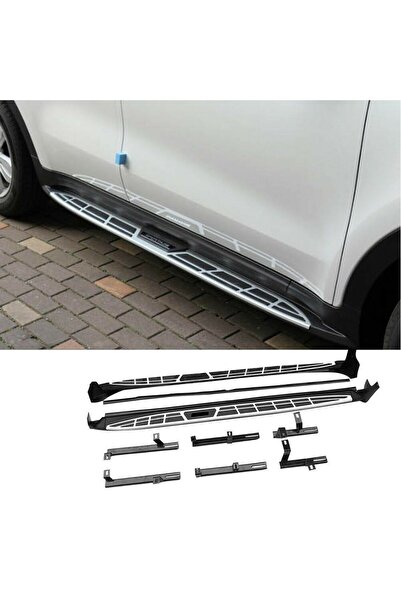 Life Tuning Kia Sportage Uyumlu 2015-2020 Yan Basamak Koruma Side Step Square...
