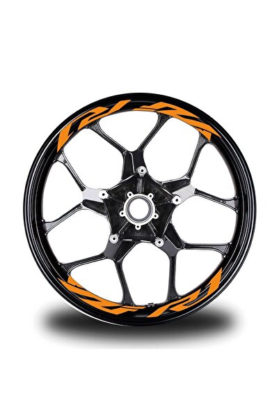 rez ملصق لاصق مكتوب على حافة العجلة 8Li لـ Yzf R1