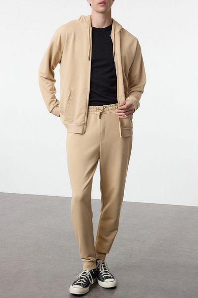 Edit by Trendyol Σετ φόρμας Oversize Hooded Basic - TEDAW25EM00013