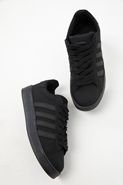 SOHO Černo-černé dámské tenisky 20166