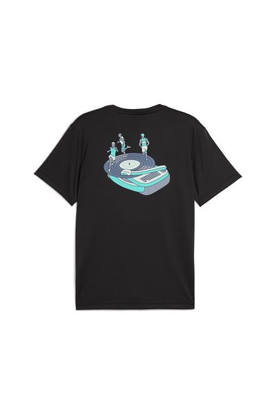 Puma Αθλητικό μπλουζάκι GRAPHICS RUNNING SLOGAN TEE