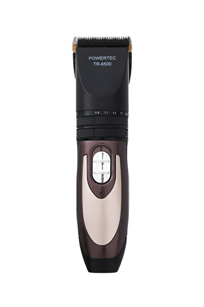 POWERTEC TR-6500 Profesyonel Yedek Bataryalı Şarjlı Saç Sakal Tıraş Makinesi