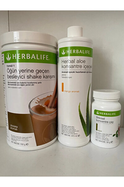 Herbalife 1 Adet Çikolatalı Shake Formül 1 Shake Çikolatalı Aromalı Doğal Sha...