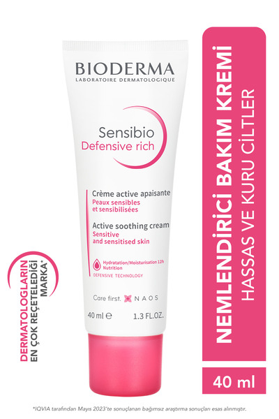Bioderma Sensibio Defensive Rich για ευαίσθητο και ξηρό δέρμα