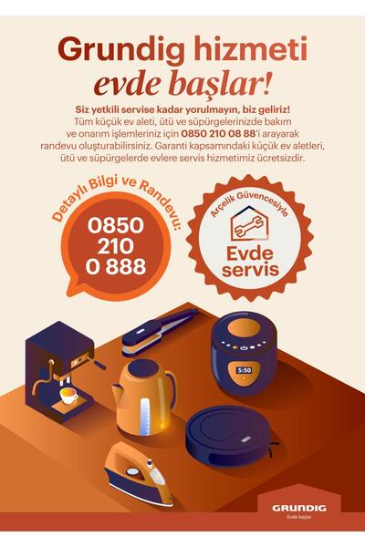 Grundig FRA 4335S Az Yağlı Pişirici Siyah Airfryer