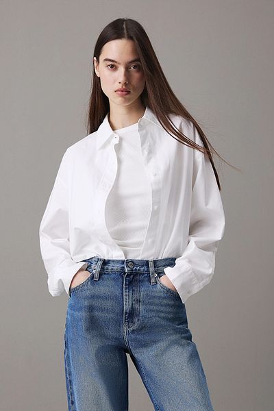 Calvin Klein Dlouhá košile Oxford Ls