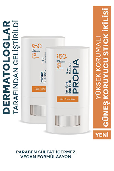 Propia Yüksek Korumalı Güneş Koruyucu Stick İkilisi 34g