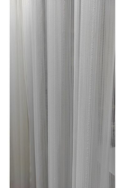 Mexess Glitter Zigzag Detailed Flowing Tulle - 1x3 Sik Pile