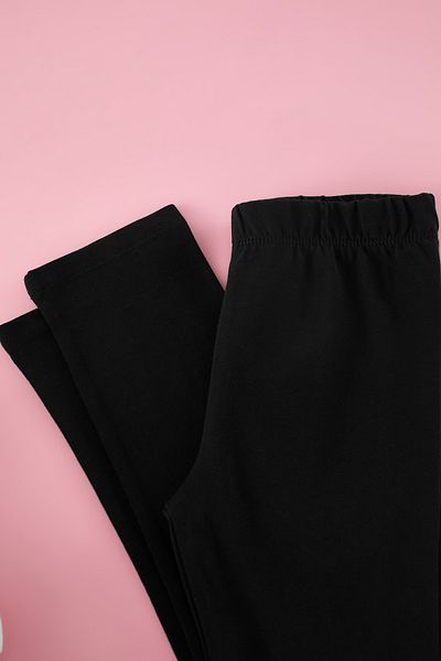 TRENDYOLKIDS Schwarze, einfarbige Strickstrumpfhose TKDSS25TA00008