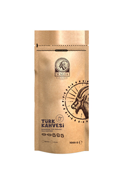 WALIA COFFEE ETHIOPIA TÜRK KAHVESİ ÖĞÜTÜLMÜŞ 1000 G