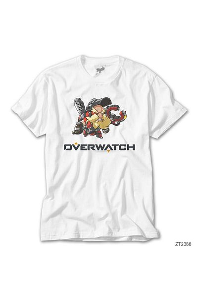 CrowsGate Overwatch Torbjorn Cute White T-Shirt