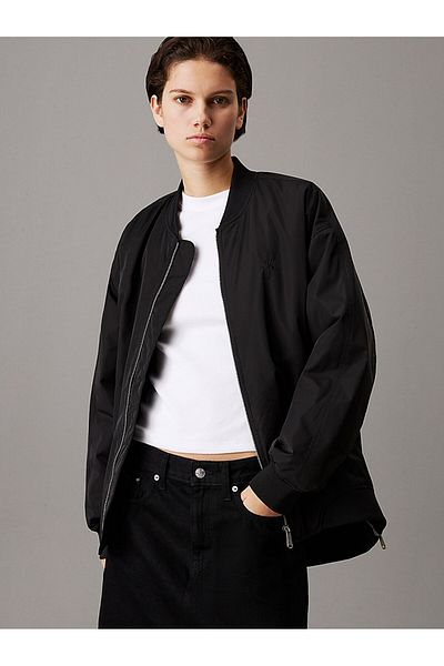 Calvin Klein Čierna dámska bunda Bomber