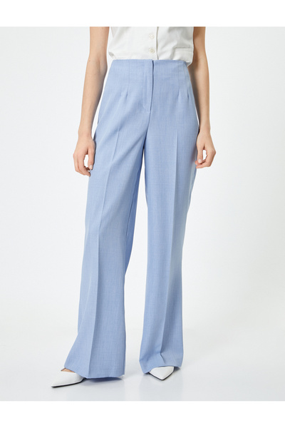 Koton Bol Paça Palazzo Pantolon Yüksek Bel