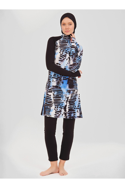 ALFASA Аквамарин Хіджаб - Синій -