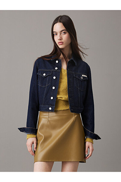 Calvin Klein سترة الدنيم CROPPED 90'S