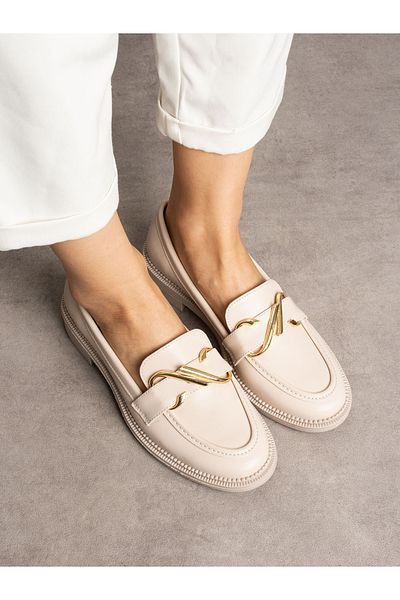 ALEMDAR AYAKKABI Γυναικείο Loafer με λεπτομέρεια κρέμας VIBE