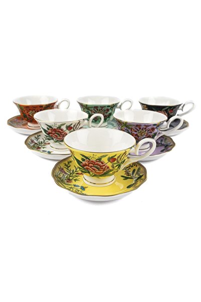 Mikasa Moor Bloom 6'lı Kahve Fincanı Seti