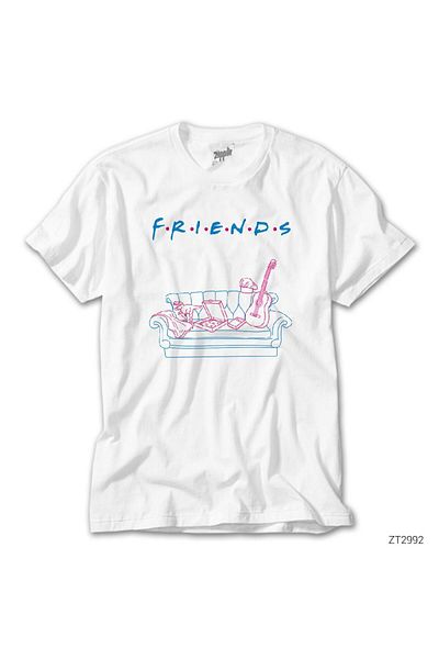 CrowsGate Friends Home White T-Shirt