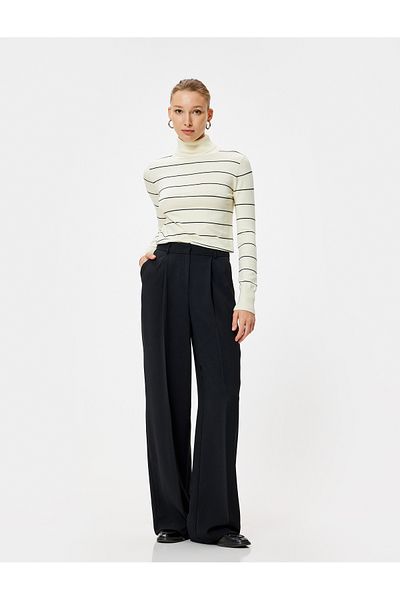 Koton Long Sleeve Turtleneck Knitwear Sweater