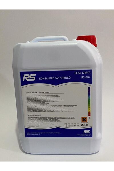 Rose Kimya Konsantre Pas Sökücü Rs-307 5 Kg