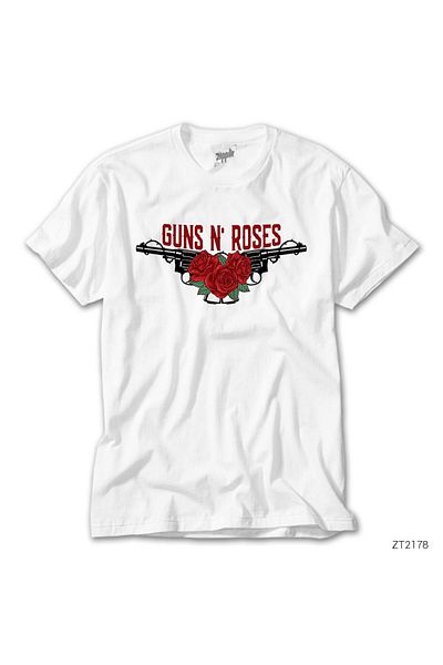 CrowsGate Guns N Roses Double White T-Shirt