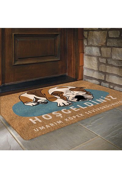 Egebella Non-Slip Base Printed Decorative Door Mat