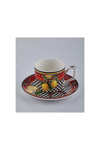 LAMEDORE Summer Set of 6 Coffee Cups 13.5X5.5 cm