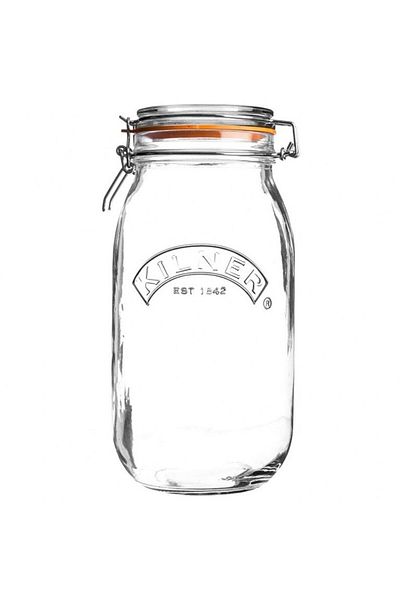 KİLNER 2 Liter Round Jar with Kilner Clip