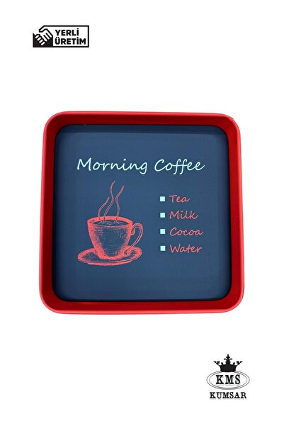 Generic Brand Colorful Custom Printed Square Metal Tray