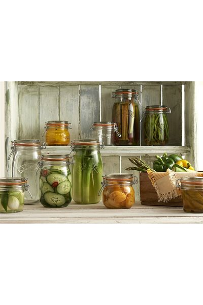 KİLNER 2 Liter Round Jar with Kilner Clip