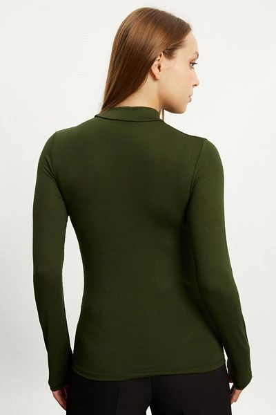Hmt Long Sleeve Turtleneck Lycra Combed Cotton Badi