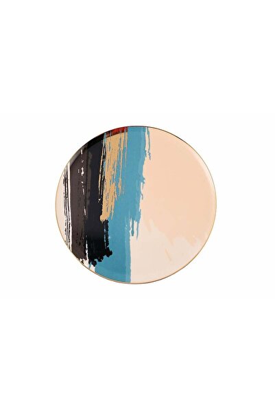 Porland Dash Desen3 Düz Tabak 27cm