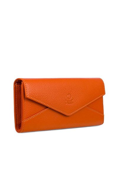 Bilik Deri Orange-Relax Women's Wallet Bsh 3071