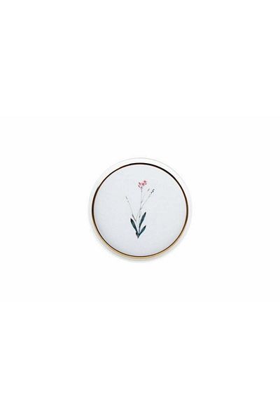 Porland Botanical Patterned Plain Plate - 18cm 04alm005065