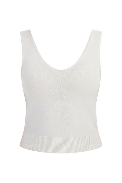 Faina Strick Tank Top