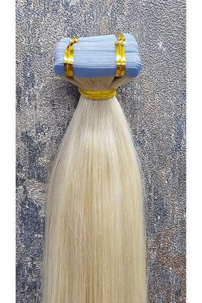 HalitCan HairKing Micro Band 70 cm Uzbek Platinum Is 100% Real (80 Pieces - 200 Gr) (1001)